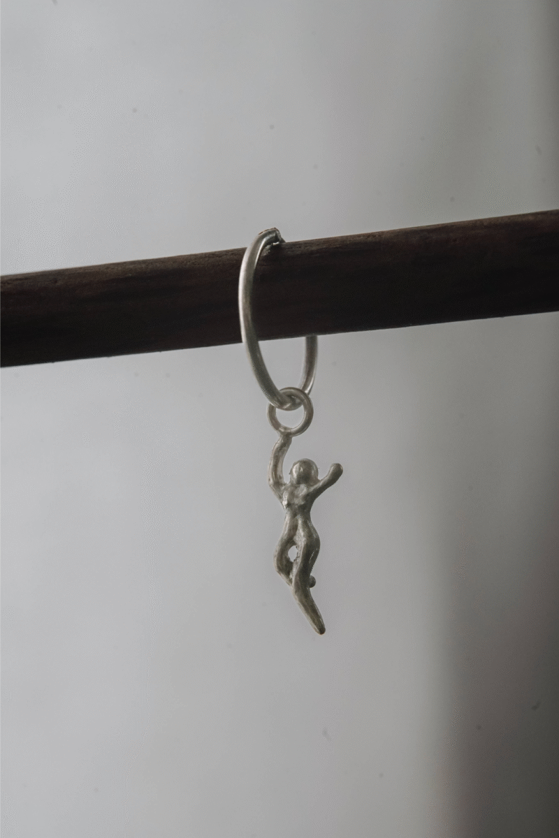 Silver Earring