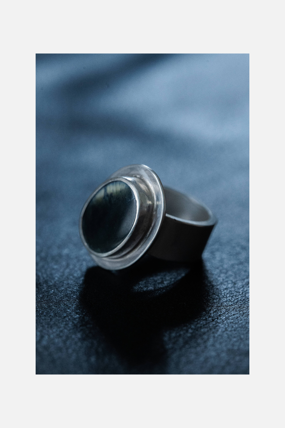 Silver ring with a Tiger’s Eye stone